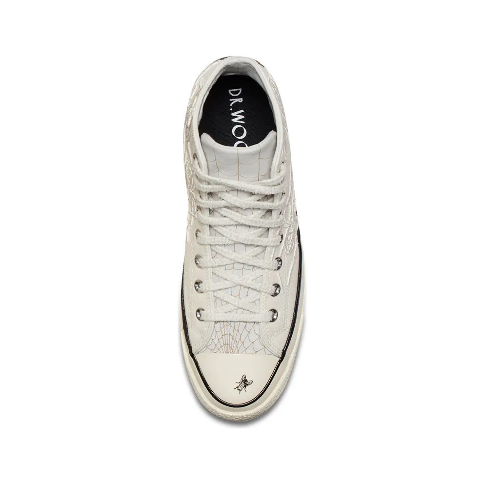 Converse Chuck Taylor All-Star 70s Hi Dr. Woo White Egret/Egret-Black (160917C)