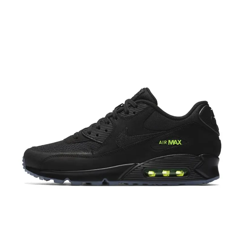 Nike Air Max 90 Night Ops Black/Black-Volt (AQ6101-001)