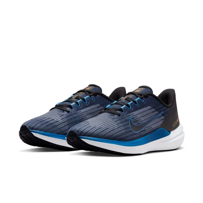 Nike Air Winflo 9 “Obsidian Dark Marina Blue” (DD6203-400)