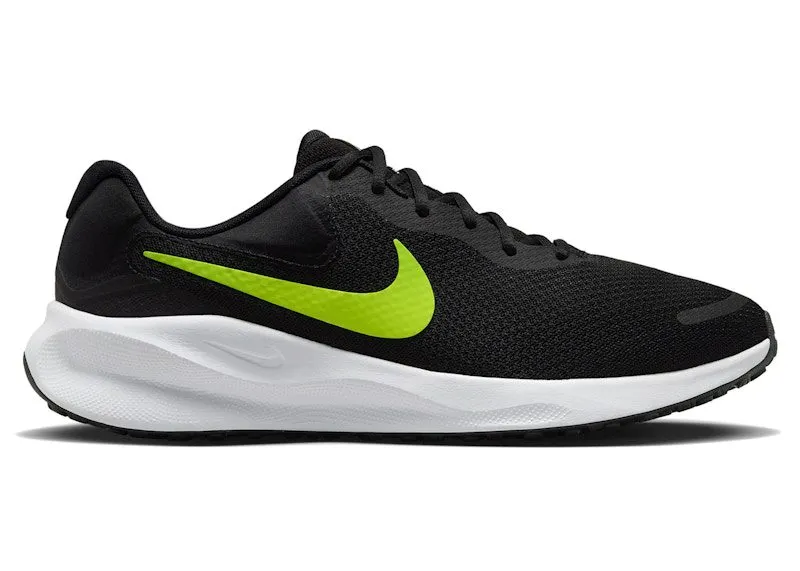 Nike Revolution 7 Black White Volt (FB2207-010)