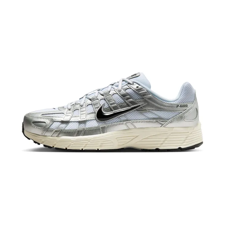 Nike P-6000 (white / black / metallic silver / flt silver) – CD6404-105