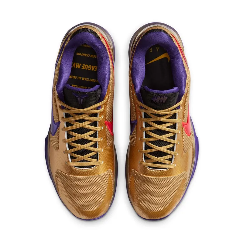 Nike Kobe 5 Protro Undefeated Hall of Fame (2021) – “Metallic Gold / Field Purple / Multi-color” (DA6809-700)