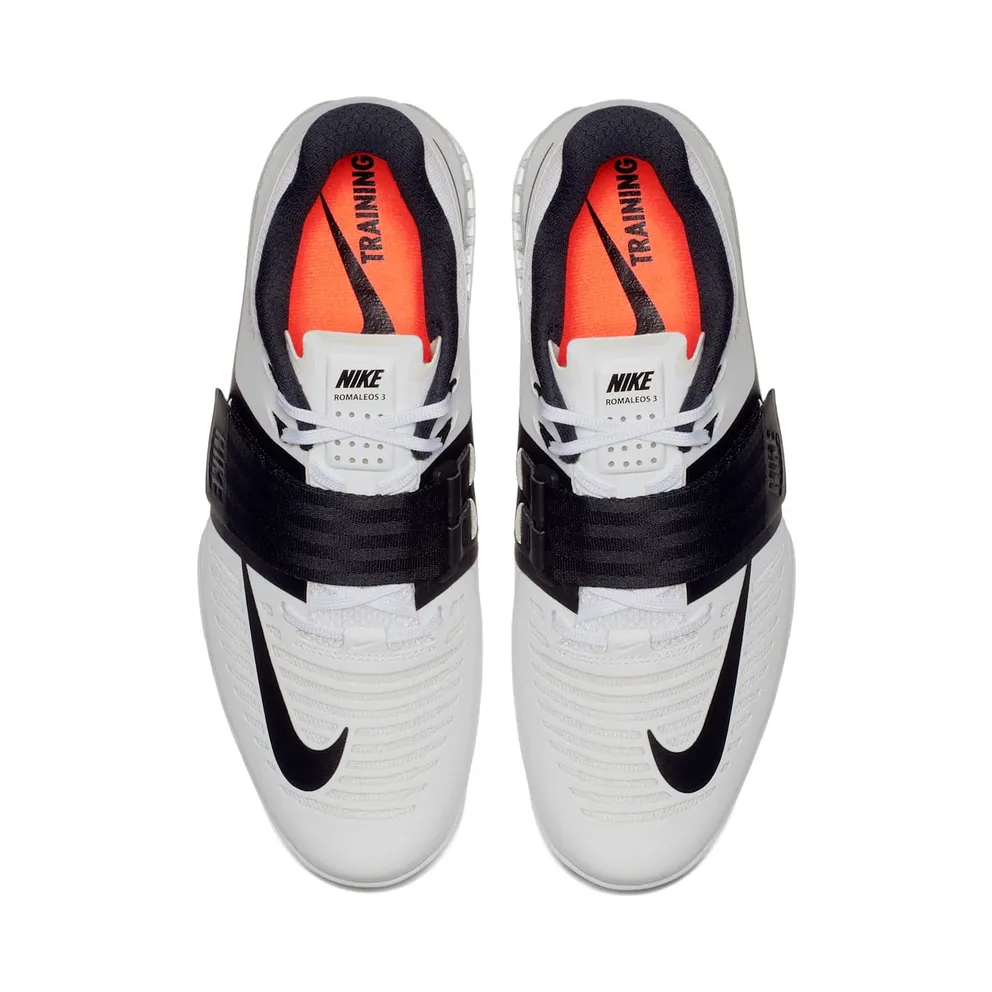Nike Romaleos 3 White Black Clear Sole (852933-101)