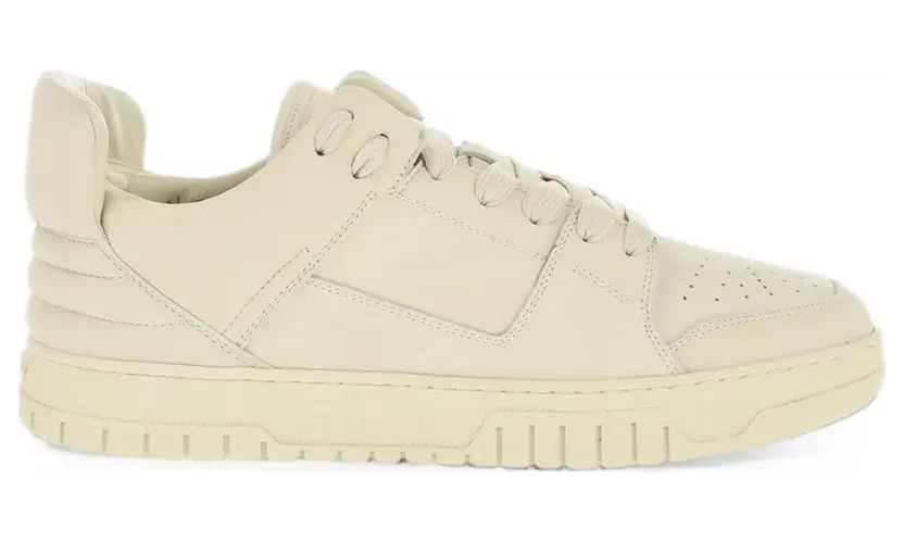 1989 STUDIO Klassische Sneakers – Nude (LOWV1VITNABUKGUMIDROPANNA)