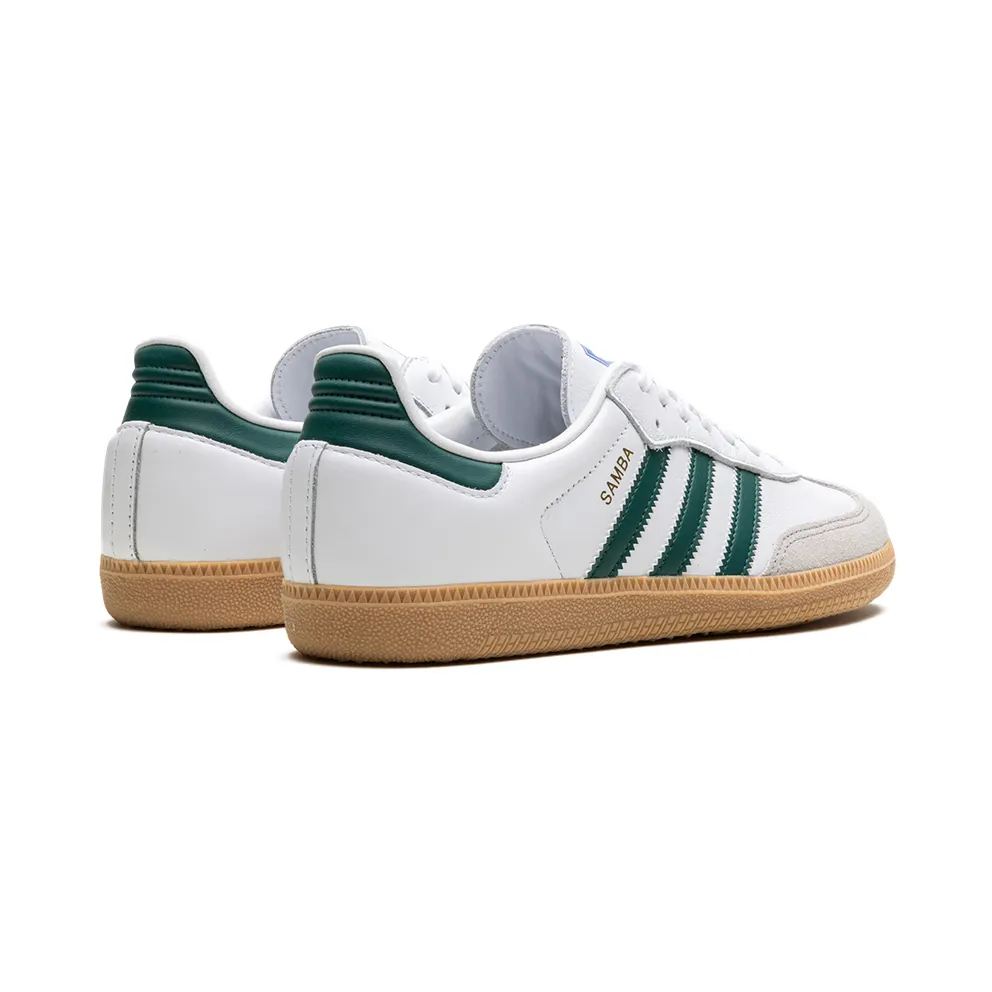 Adidas Samba OG GS “White Collegiate Green Gum” (IE1331)