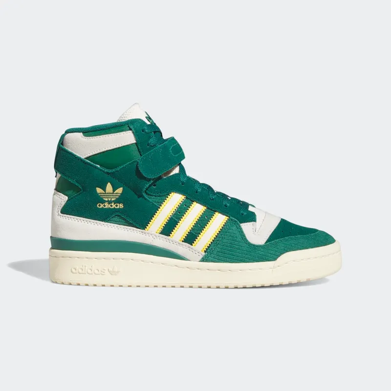 Adidas Forum 84 Hi Collegiate Green / Cream White / Bold Gold (FZ6301)