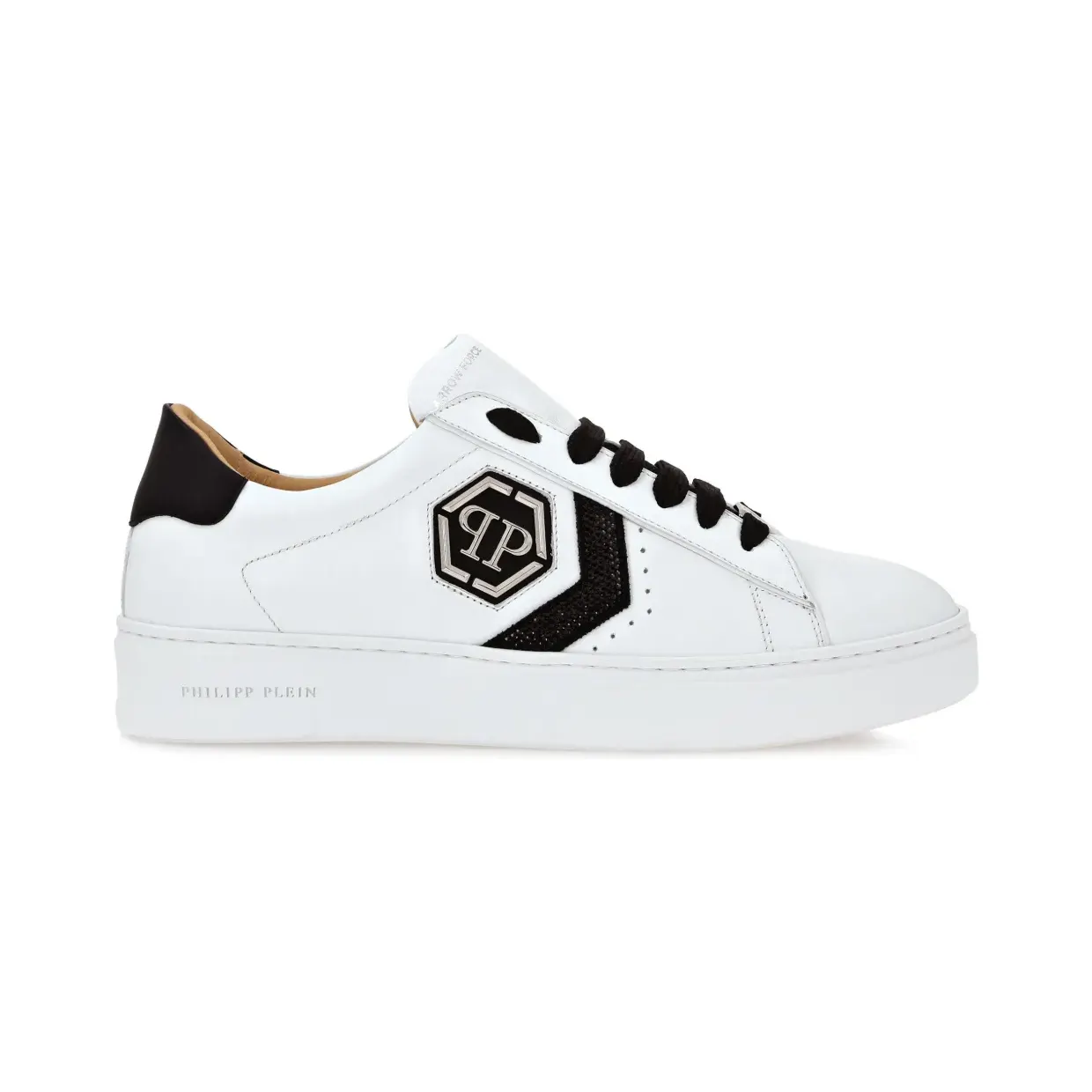 Philipp Plein Arrow Force Strass Hexagon low-top “White” (AADSUSC0678PLE075N)