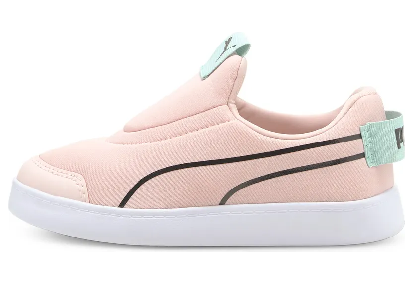 Puma Courtflex v2 Slip-On kinderen Zwart (374858-08)