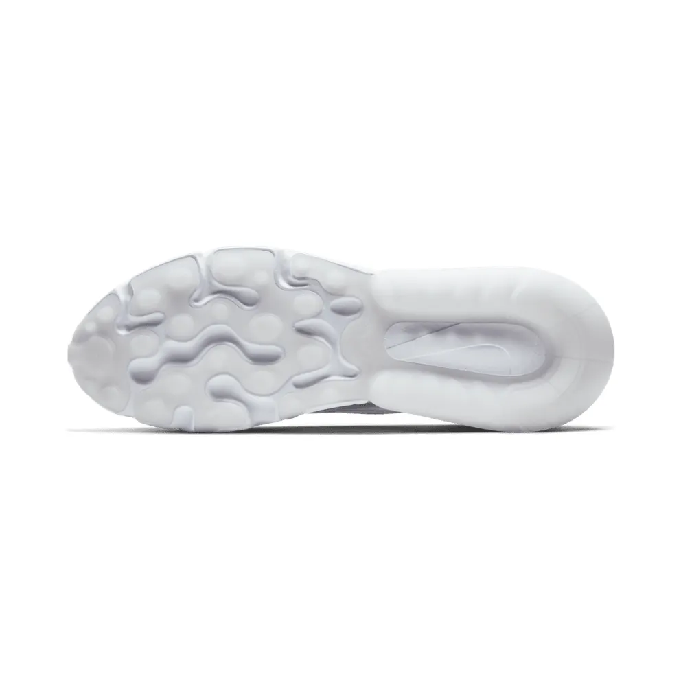 Nike Air Max 270 React White Pure Platinum White/Pure Platinum-Indigo Fog-White (CT1265-100)