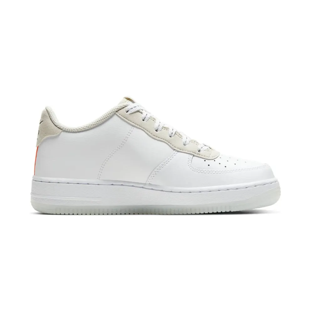 Nike Air Force 1 White Total Orange (GS) White/Summit White/Black (CD7409-100)