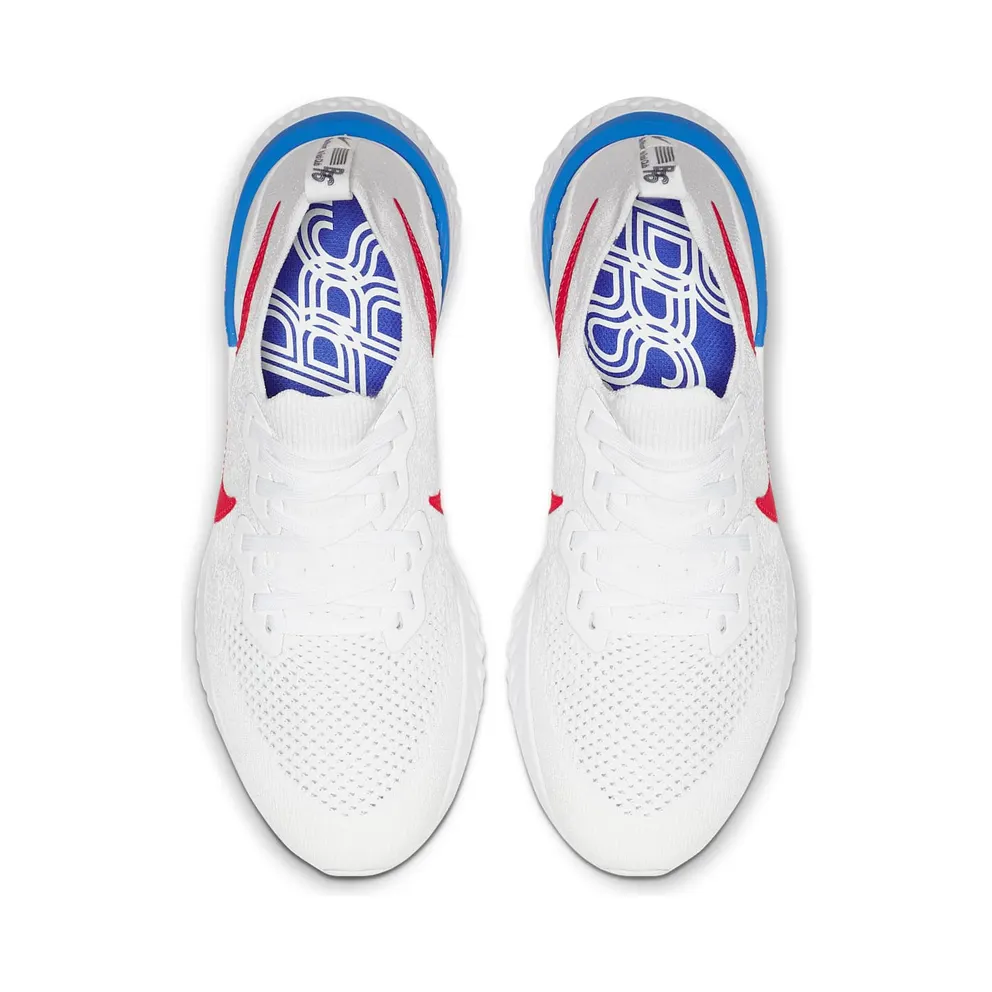 Nike Epic React 2 Classic Cortez White/University Red/Racer Blue (CJ8295-100)
