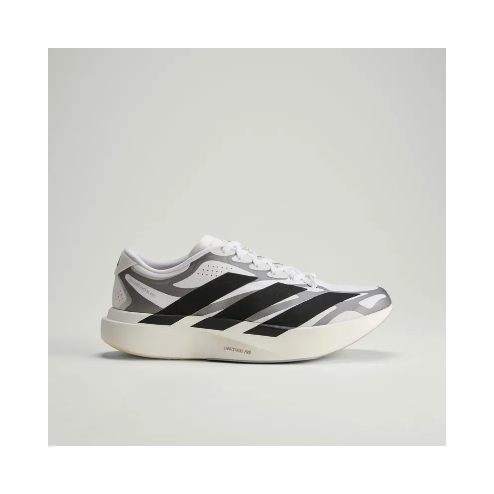 Adidas ADIZERO EVO SL EXO Cloud White / Core Black / Iron Metallic (KI4763)