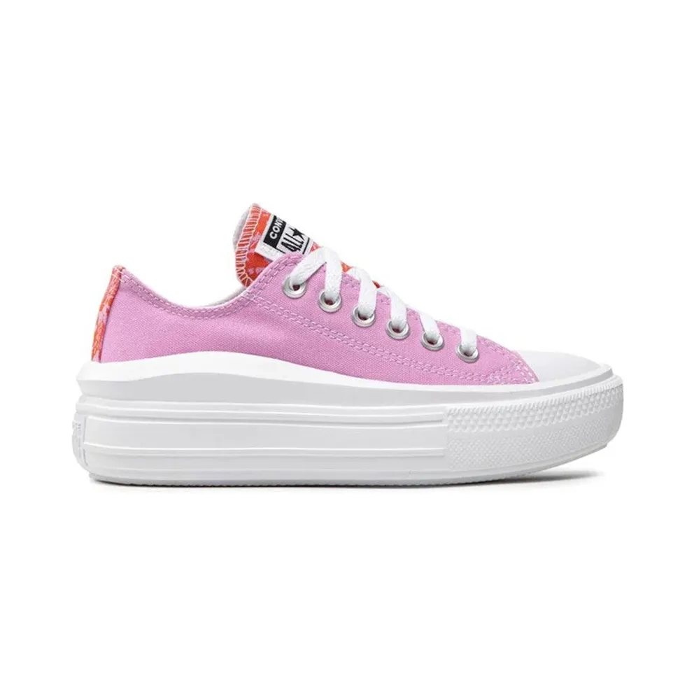 Converse Chuck Taylor All Star Move Platform Low Tropical Florals Beyond Pink (A00563C)