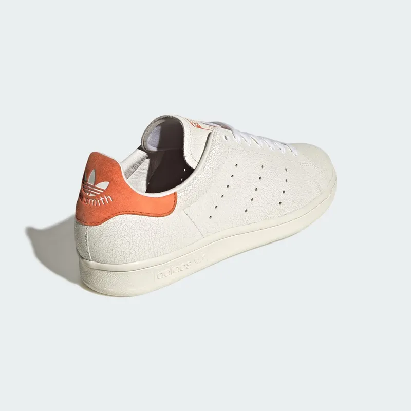 Adidas STAN SMITH 80s Shoes Cloud White / Craft Orange / Off White (KZ6939)