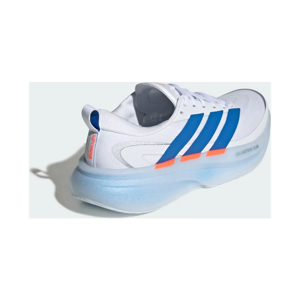 Adidas SUPERNOVA GLIDE Running Shoes Cloud White / Ray Blue / Lucid Orange (KJ1869)
