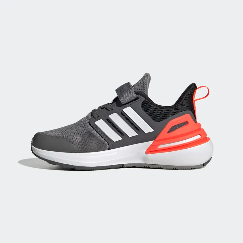 Adidas Rapidasport Bounce Sport Running Elastic Lace Top Strap Grey Three / Cloud White / Grey Five (HP2753)