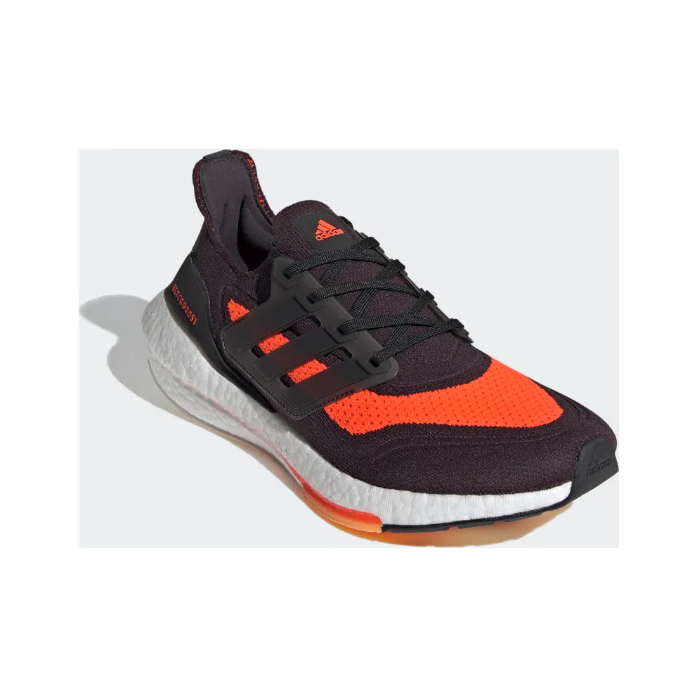 adidas ULTRABOOST 21 Carbon / Core Black / Solar Red (FZ2559)