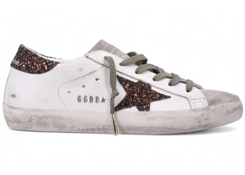 Golden Goose Super-Star Milk Brown Glitter (GWF00101.F008122.12386)