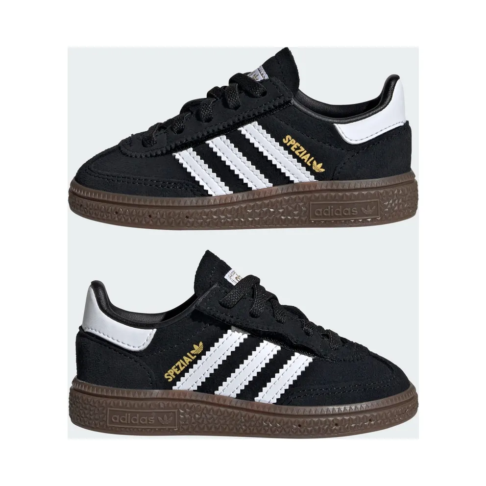 Adidas Handball Spezial Comfort Closure with Elastische Veters Kids Core Black / Cloud White / Gum (JI2898)