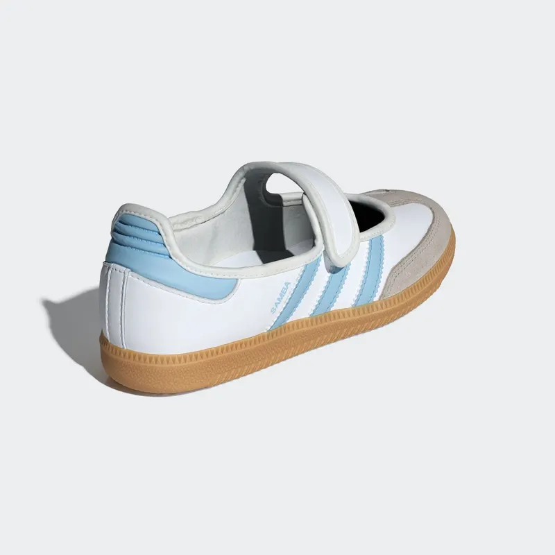 Adidas Samba Jane Kids Cloud White / Clear Sky / Gum (JP9545)