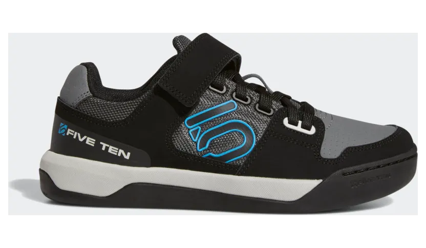 adidas Five Ten Hellcat Mountainbiking-Schuh Grey Five / Core Black / Shock Cyan (BC0800)