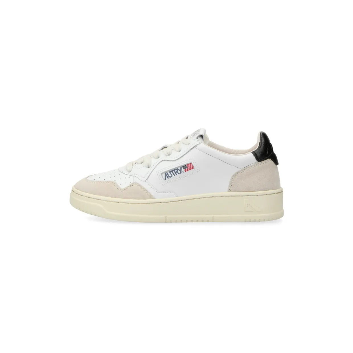 Autry Medalist Low W (Beige / Black) – (AULWLS21)