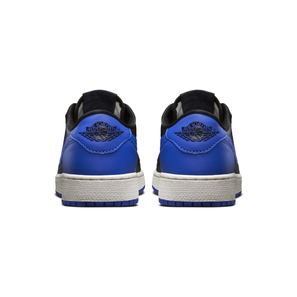 Jordan 1 Retro Low Royal Blue (GS) Black/Varsity Royal-Sail (709999-004)