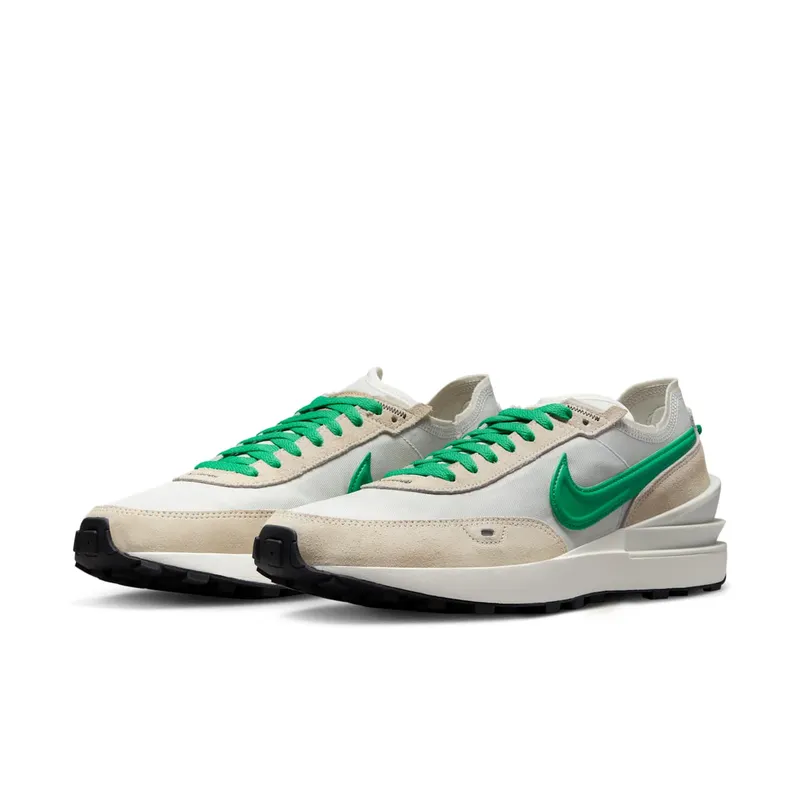 Nike Waffle One SE Light Bone Stadium Green (DV0810-001)