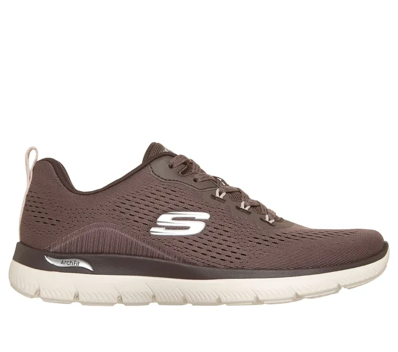 Skechers Arch Fit Summits “Daily Flow Sneaker Brown” (150754CHOC)