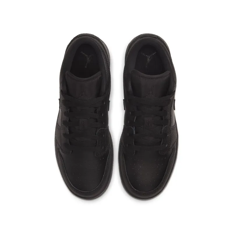 Air Jordan 1 Low Older Kids’ Black (553560-091)