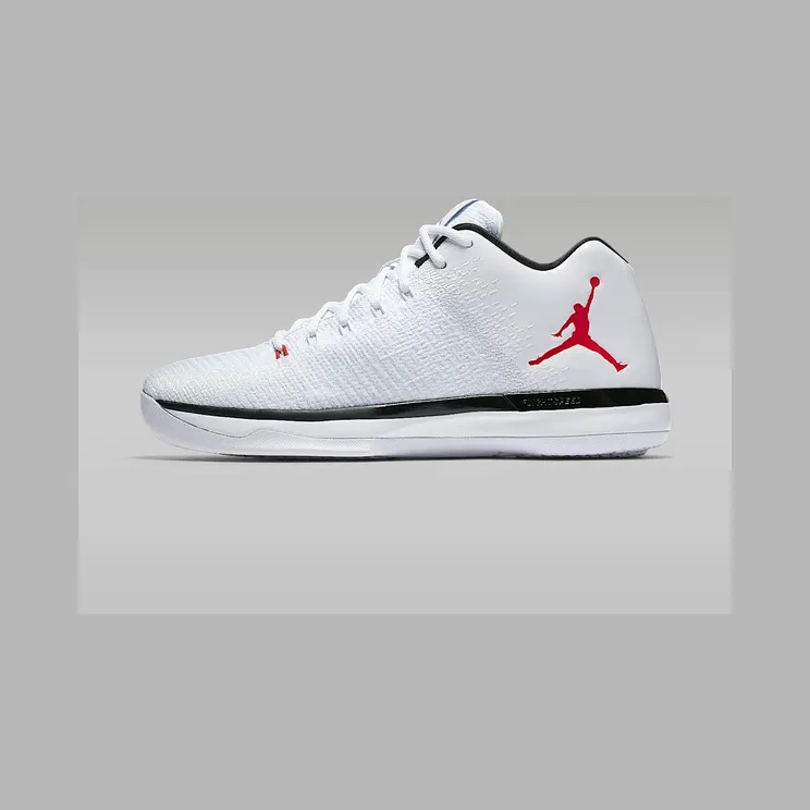 Jordan XXX1 Low Chicago “White / Black / Pure Platinum / University Red” (897564-101)