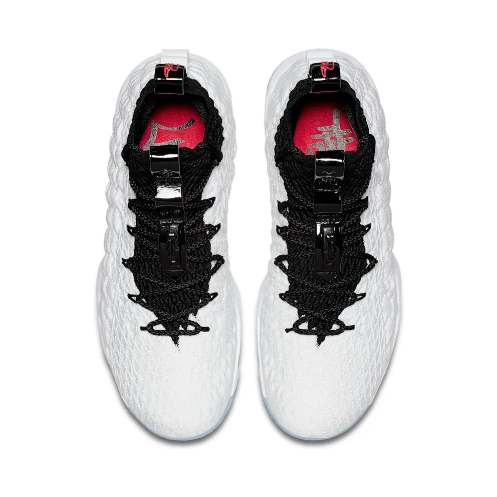 Nike LeBron 15 Graffiti White/Black-Black-University Red (AQ2363-100)