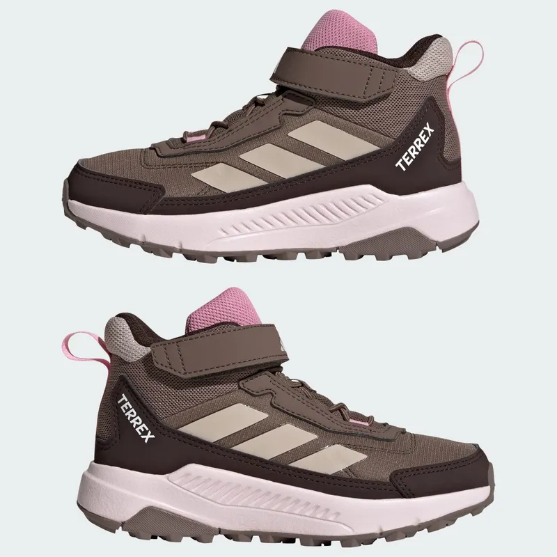 Adidas Terrex Anylander Mid Hikingschoenen Kids Earth Strata / Wonder Taupe / Aurora Coffee (JR9726)
