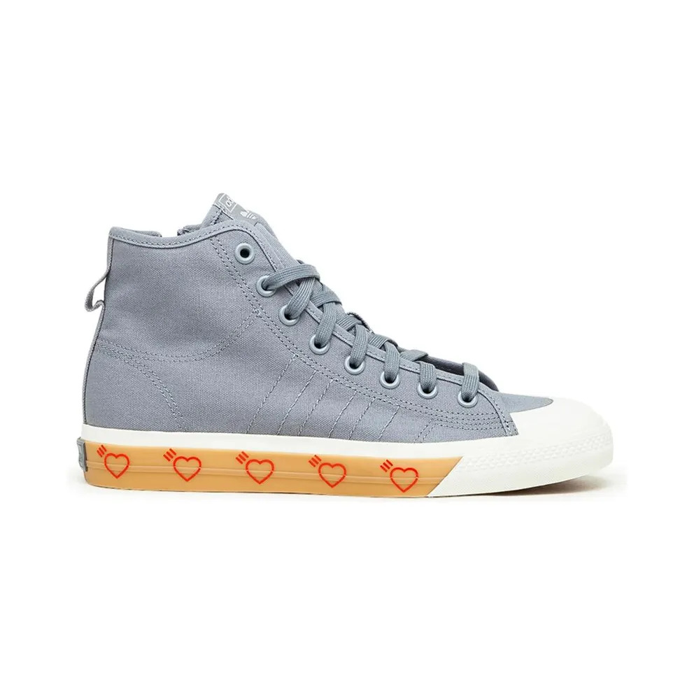 Adidas Human Made x Nizza High ‘Grey’ Grey Five/Grey Five/Grey Five (FY5187)