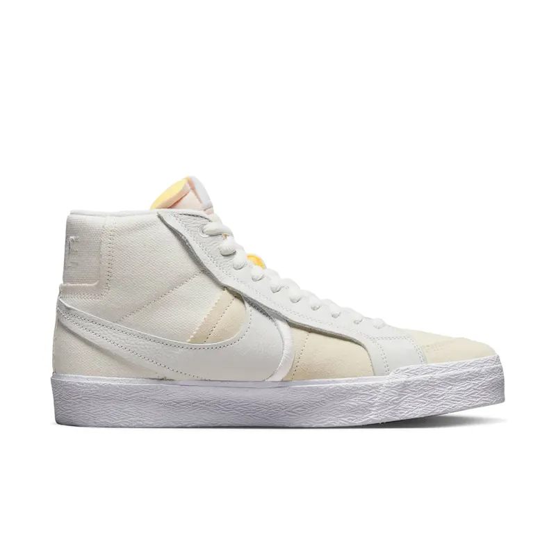 Nike SB Blazer Mid Warning Label Summit White (DZ7587-110)