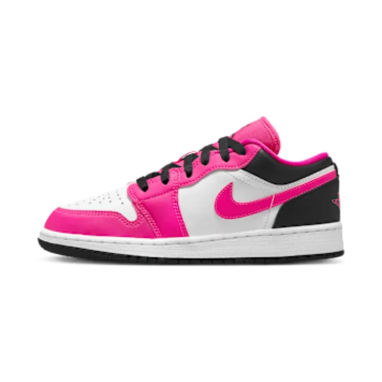 Nike Air Jordan 1 Low Fierce Pink (GS) “Fierce Pink / White / Black” (DZ5365-601)