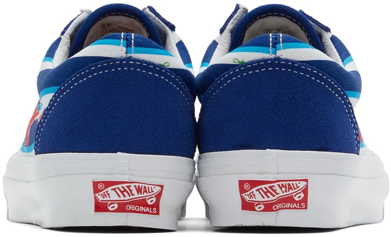 Vans Blue & White OG Old Skool LX (VN0A4P3XB531)