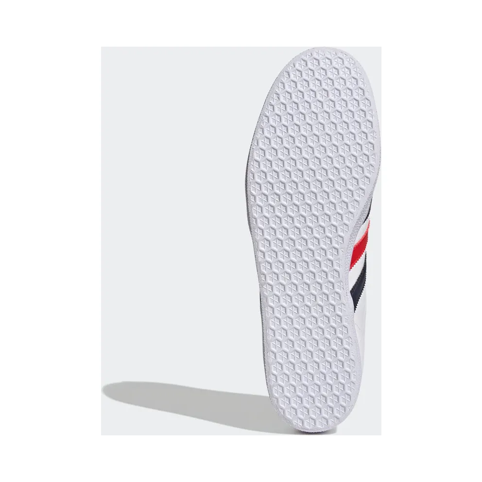 Adidas Gazelle White / Legend Ink / Collegiate Red (H06389)