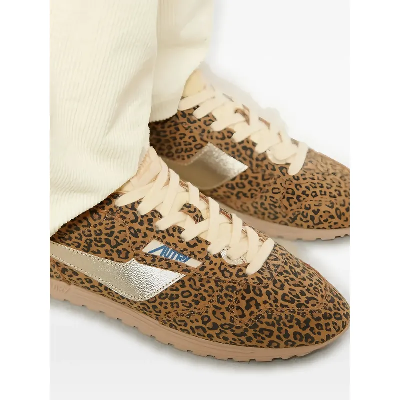 Autry Windspin Suede “Leopard / Neutrals/Black” (WSLW SJ01)