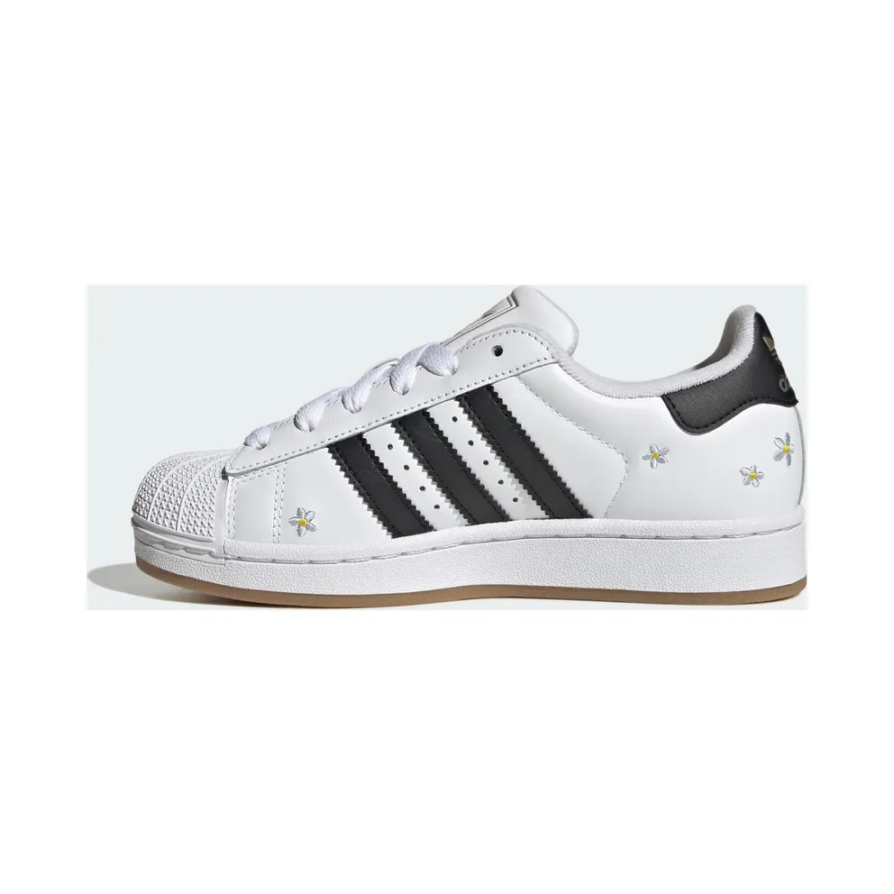 Adidas SUPERSTAR II Shoes Cloud White / Core Black / Gum (KK3377)