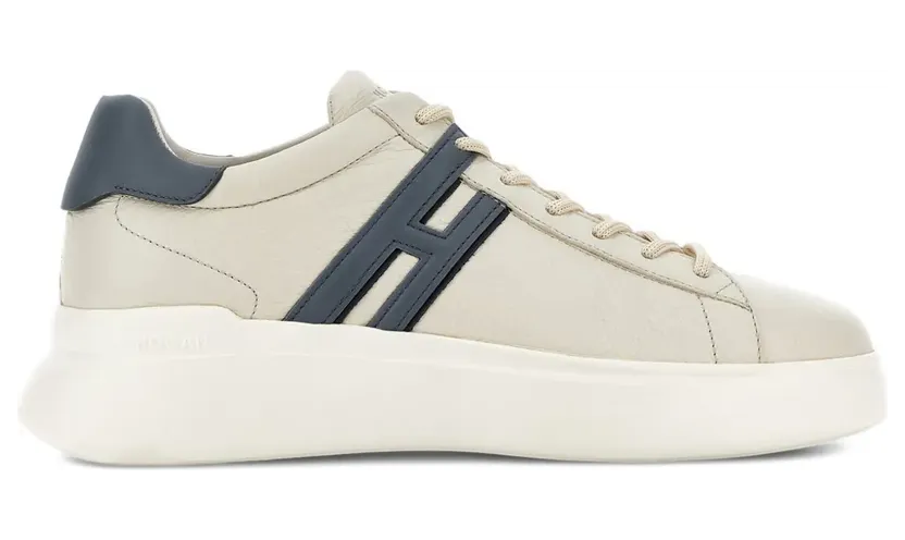 Hogan H580 leren low-top sneakers – Beige (HXM5800DV42U)