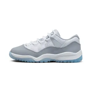 Air Jordan 11 Low PS “White / Cement Grey / University Blue” (505835-140)
