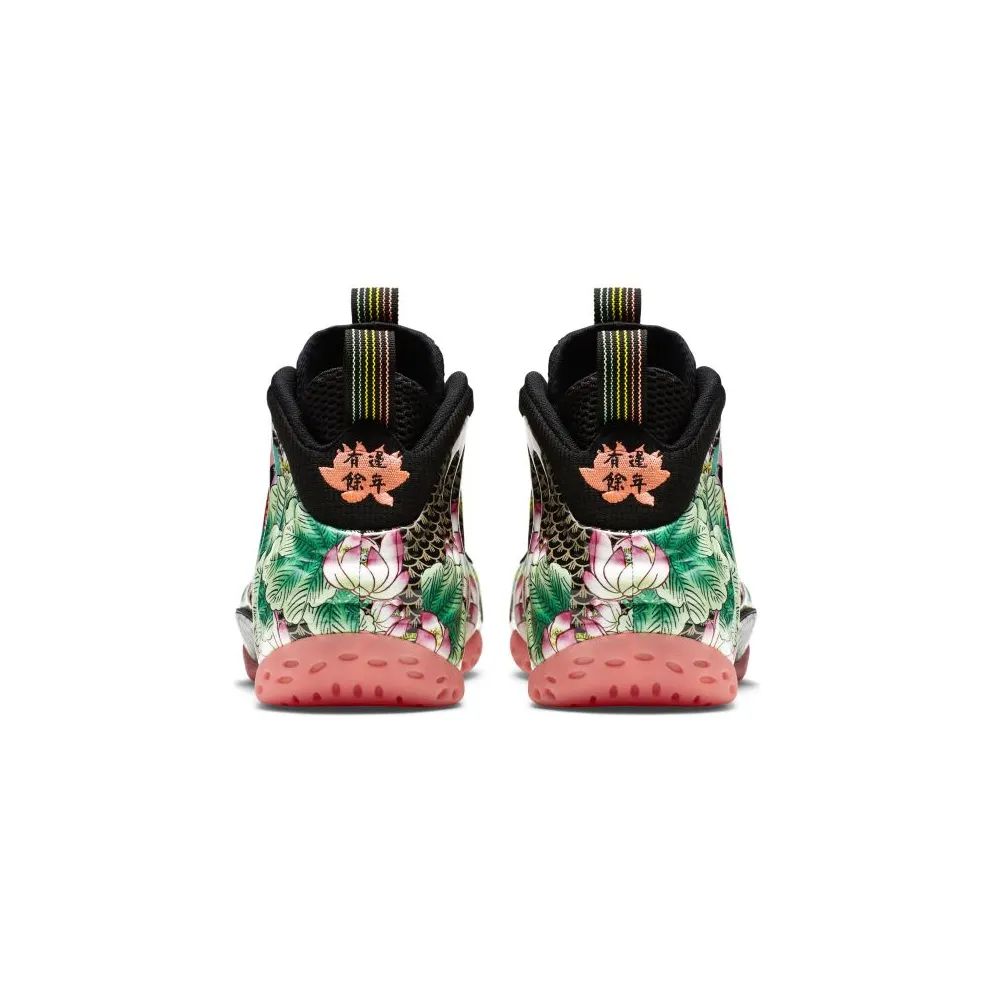 Nike Air Foamposite One Tianjin Black/Black-Lava Glow-Lakeside (744307-001)