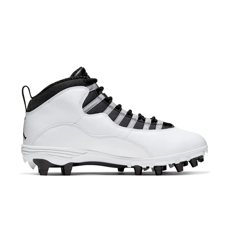 Jordan 10 TD Mid Steel Grey White/Light Steel Grey-Black (CQ2073-100)