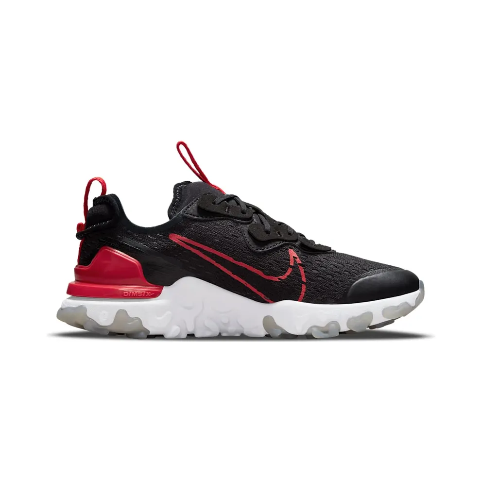 Nike React Vision “Black / Dark Smoke Grey / Light Smoke Grey / University Red” (CD6888-010)