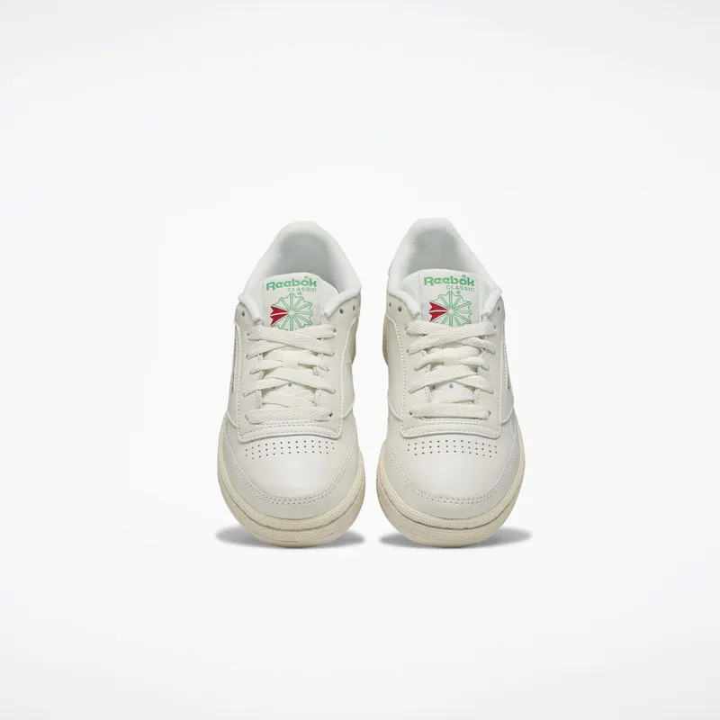 Reebok Club C 85 Vintage Chalk / Glen Green / Paperwhite / Excellent Red (BS8242)