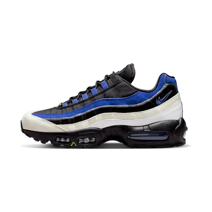 Nike Air Max 95 SEen “Black / Game Royal / Sail / White” (DQ0268-001)