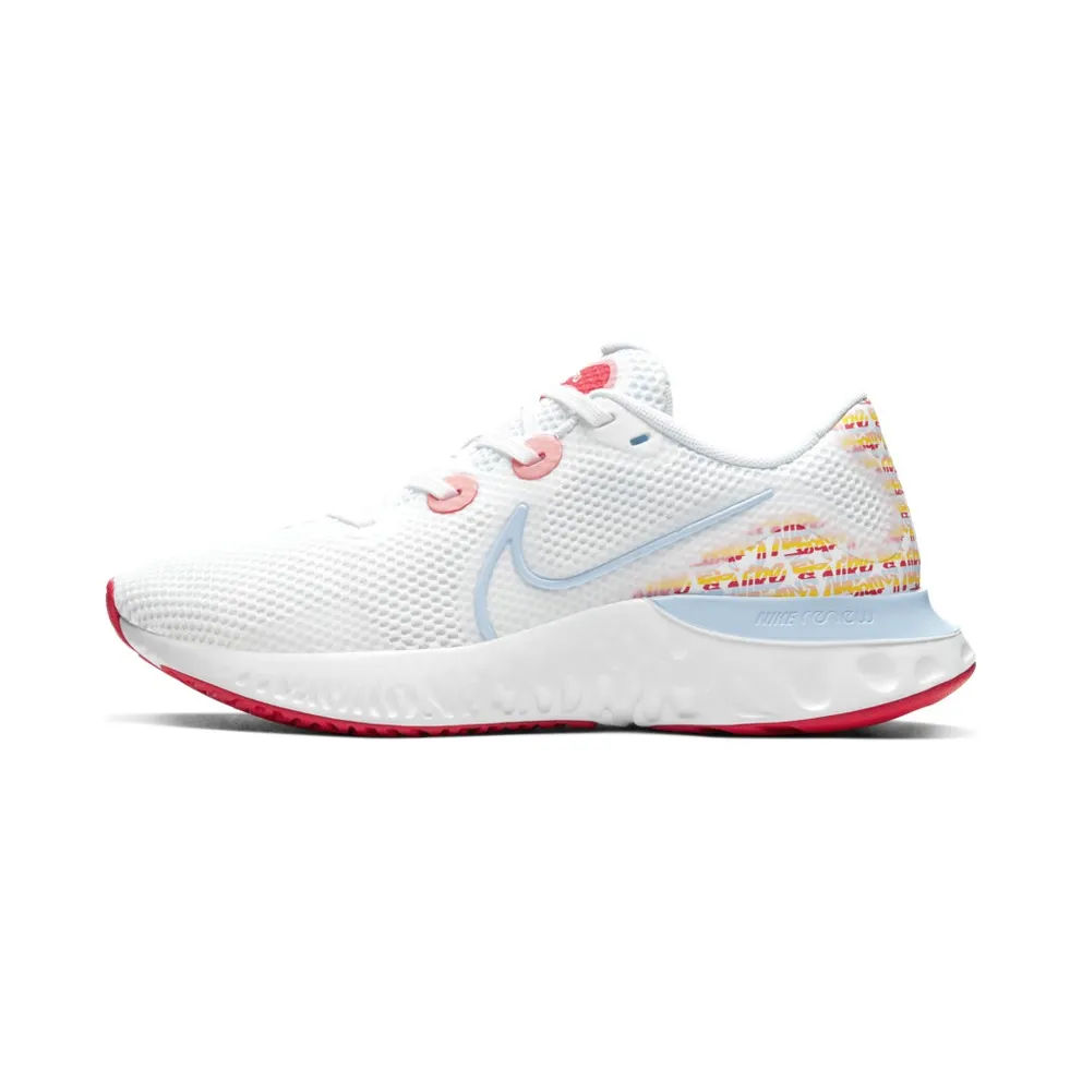 Nike Renew Run White White/Track Red/Washed Coral (CW5633-100)