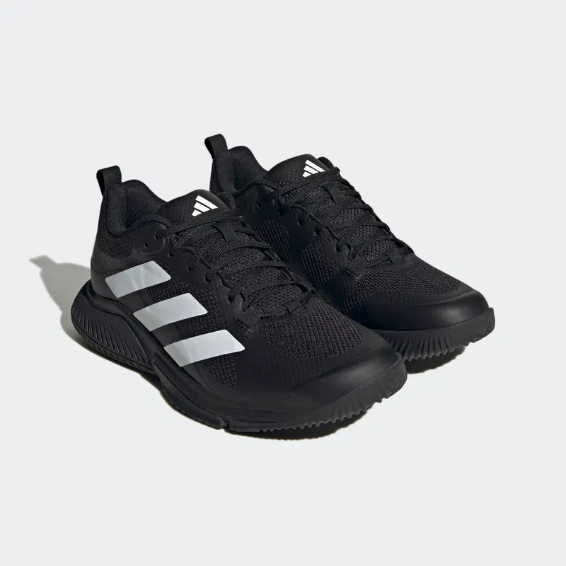 adidas Court Team Bounce 2.0 Core Black / Core Black / Grey Six (HR1236)