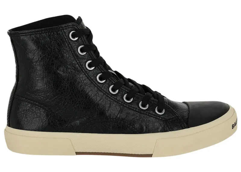 Balenciaga Paris High Black Arena Lambskin (688752 W3RCA 1090)